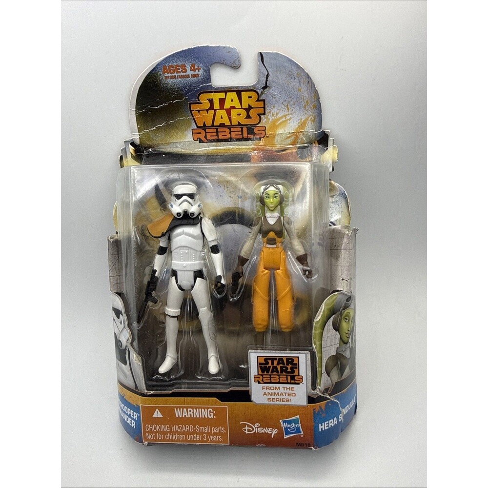 Star Wars Rebels Hera Syndulla & Stormtrooper Commander 3.75" Figures MS19 22222